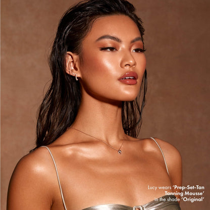 ICONIC LONDON Prep Set Tan Mousse | Long Lasting, Sun Kissed Skin, Bronze Glow, Cruelty-Free, Vegan Makeup, Original - Maple Wellness Supplements
