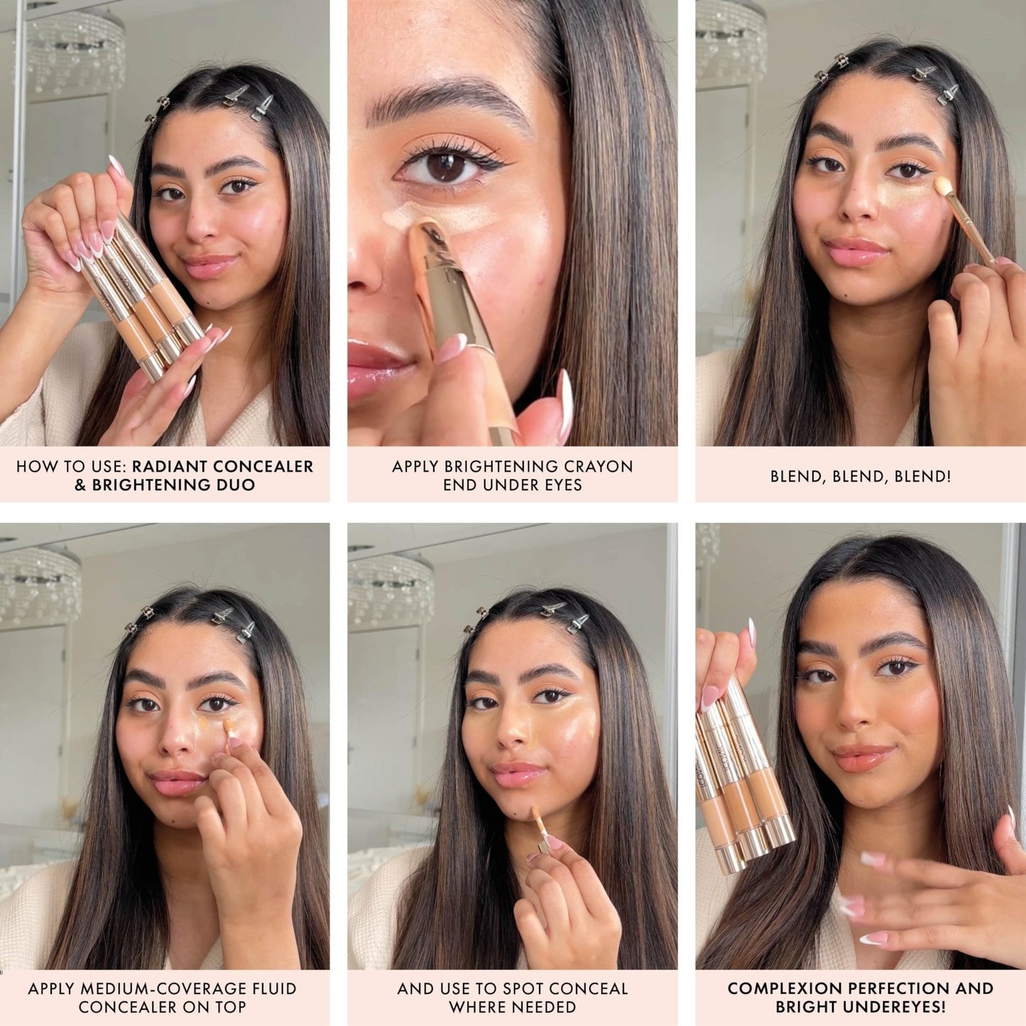 ICONIC LONDON Radiant Concealer & Brightening Duo | Creamy Liquid + Brightening Crayon Dual Ended Concealer, Cruelty Free, Vegan Makeup (Neutral Fair) 0.08 oz - Maple Wellness Supplements