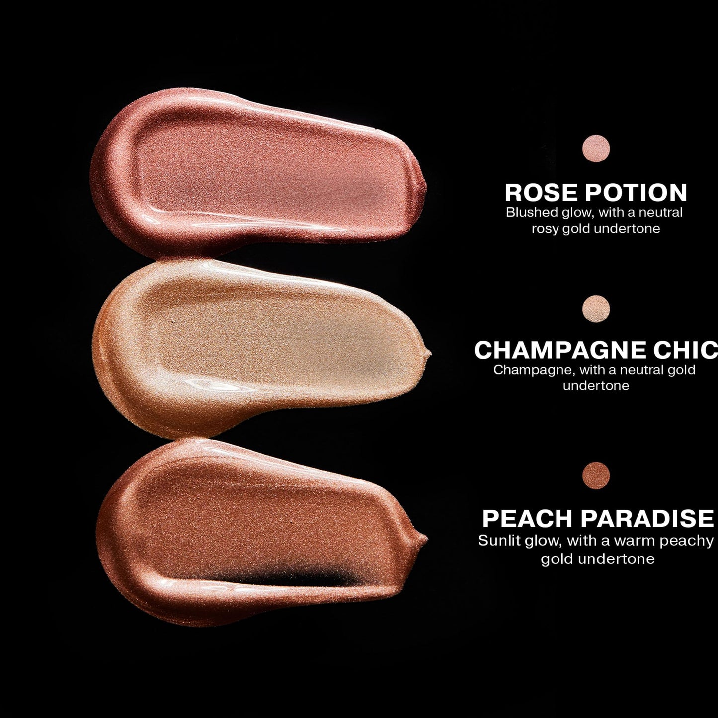 ICONIC LONDON Rollaway Glow | Liquid Highlighter for a Radiant Glow, Cruelty-Free, Vegan Makeup (Champagne Chic) 0.27 Fl oz - Maple Wellness Supplements