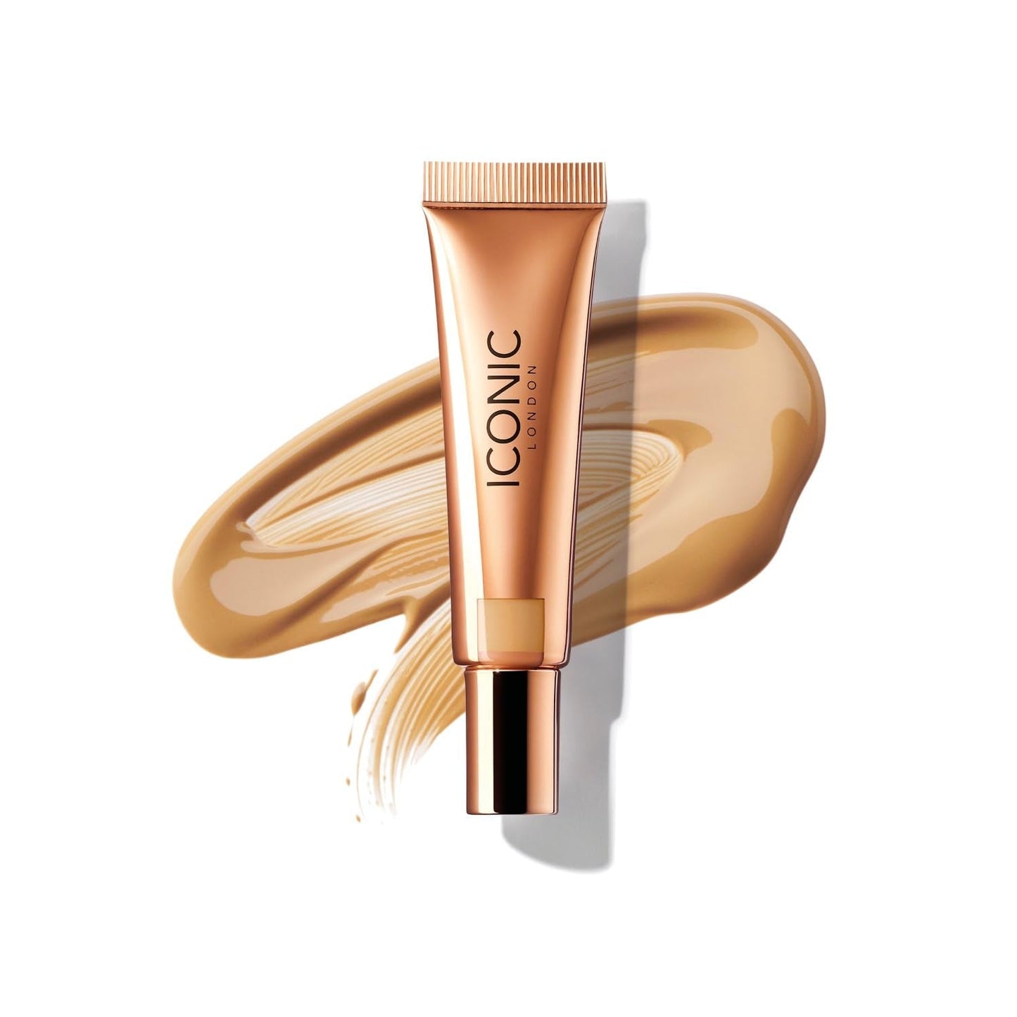 ICONIC LONDON Sheer Bronze | Lightweight Liquid Buildable Bronzer, Cruelty Free, Vegan Makeup, (Beach Vibes) 0.42 Fl oz - Maple Wellness Supplements