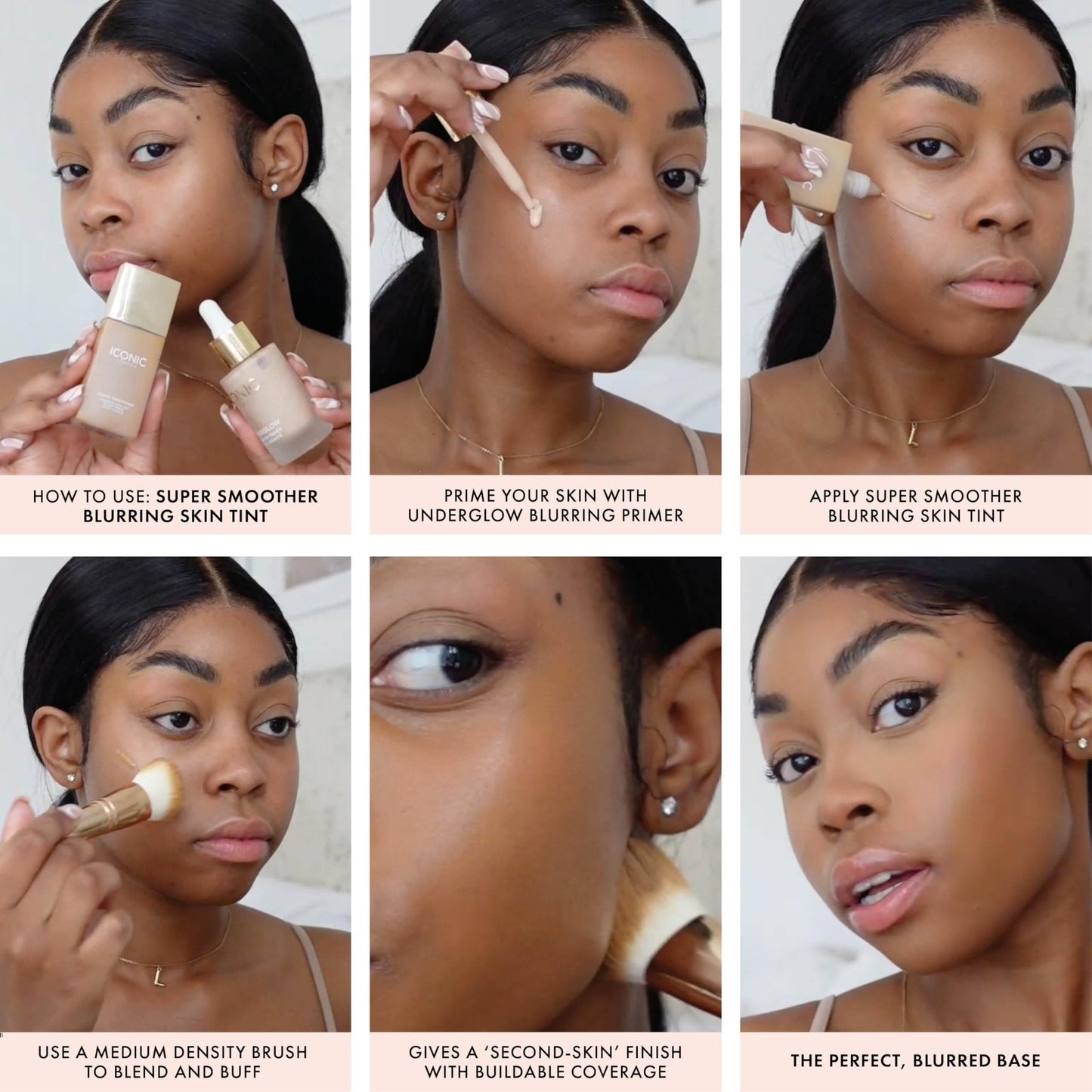 ICONIC LONDON Super Smoother Blurring Skin Tint | Light to Medium Coverage, Hydrating, Ultra-Lightweight Tinted Moisturizer, Cruelty-Free, Vegan Makeup (Neutral Fair) 1.01 Fl oz - Maple Wellness Supplements