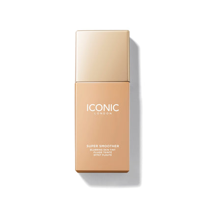 ICONIC LONDON Super Smoother Blurring Skin Tint | Light to Medium Coverage, Hydrating, Ultra-Lightweight Tinted Moisturizer, Cruelty-Free, Vegan Makeup (Neutral Light) 1.01 Fl oz - Maple Wellness Supplements