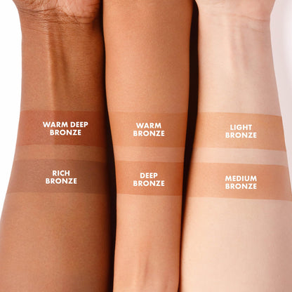 ICONIC LONDON Ultimate Bronzing Powder | Silky Powder, Flawless Matte Finish Bronzer Cruelty-Free, Vegan Makeup, (Warm Bronze) 0.59 oz - Maple Wellness Supplements