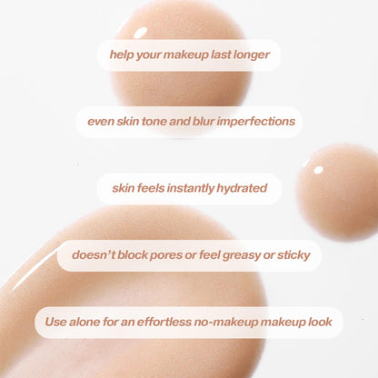 ICONIC LONDON Underglow Blurring Primer | Blurs Imperfections and Gives Skin a Radiant Glow, Cruelty-Free, Vegan Makeup Universal Shade, 0.91 Fl oz - Maple Wellness Supplements