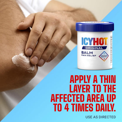 Icy Hot Original Pain Relieving Balm 3.5 oz (pack of 4) - Maple Wellness Supplements