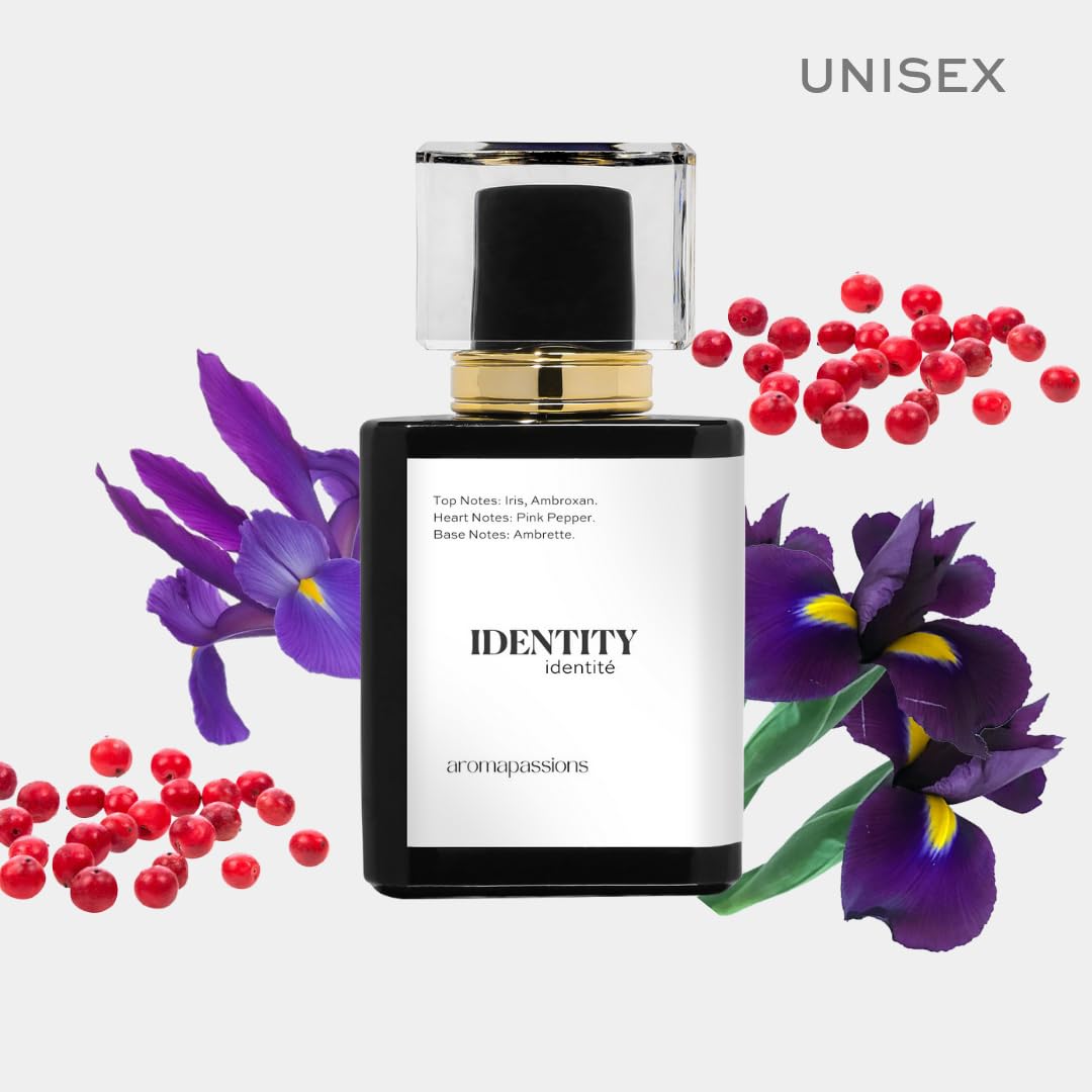 IDENTITY | Inspired by GLSSIER YOU | Pheromone Perfume for Men and Women | Extrait De Parfum | Long Lasting Dupe Clone Essential Oils Fragrance | Perfume De Hombre Mujer | (50 ml / 1.7 Fl Oz) - Maple Wellness Supplements