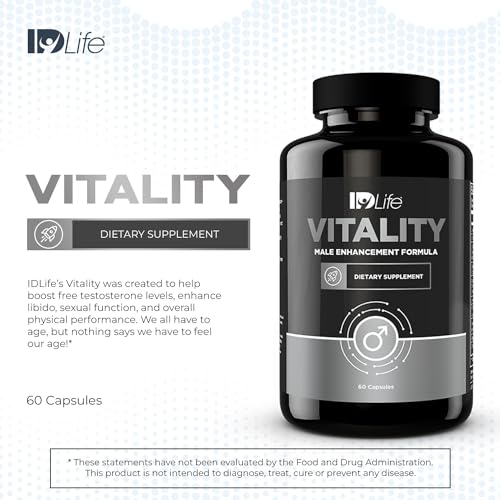 IDLife | Vitality - Energy Support Supplement | Enhance Physical, Improve Blood Flow - Maple Wellness Supplements