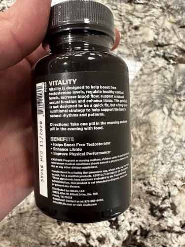 IDLife | Vitality - Energy Support Supplement | Enhance Physical, Improve Blood Flow - Maple Wellness Supplements