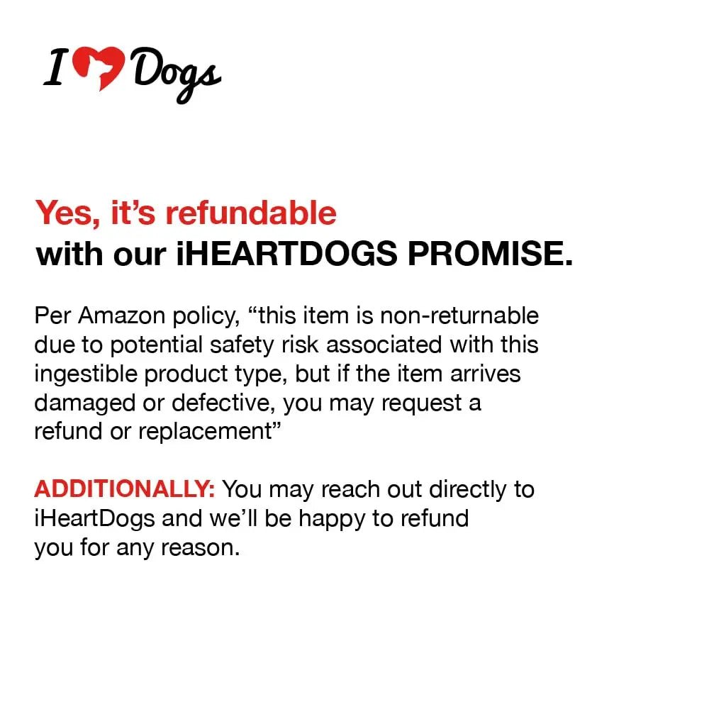 iHeartDogs Pupkin Probiotics, Prebiotics, Postbiotics, & Fiber for Dogs with Pumpkin, Gut Soothing Bone Broth & Mushrooms - Maple Wellness Supplements