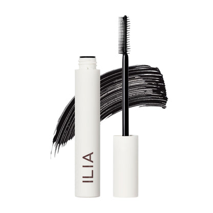 ILIA - Limitless Lash Mascara | Lightweight, Nourishing, Lengthening, Lifting | Flake + Smudge-Resistant | Non-Toxic, Cruelty-Free, Ophthalmologist-Tested, Safe For Sensitive Eyes (Soft Black) - Maple Wellness Supplements