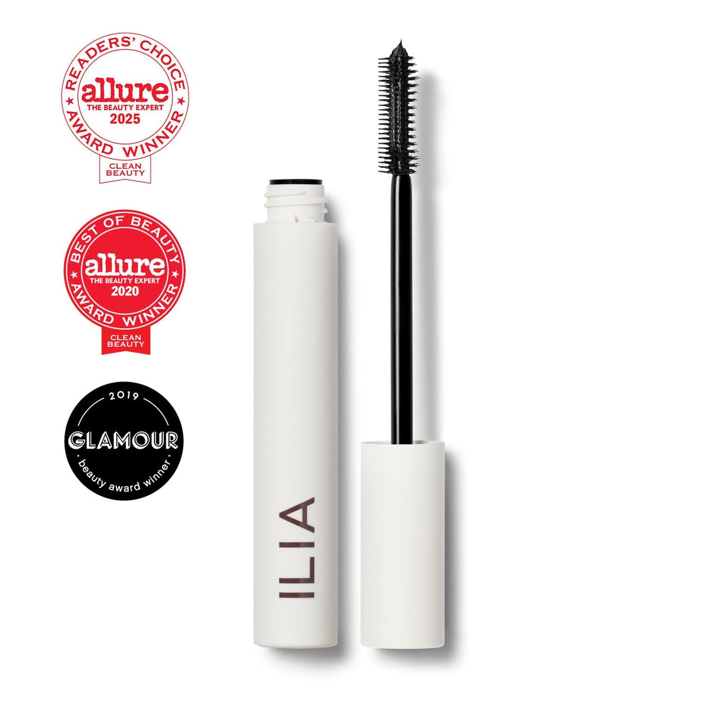 ILIA - Limitless Lash Mascara | Lightweight, Nourishing, Lengthening, Lifting | Flake + Smudge-Resistant | Non-Toxic, Cruelty-Free, Ophthalmologist-Tested, Safe For Sensitive Eyes (Soft Black) - Maple Wellness Supplements