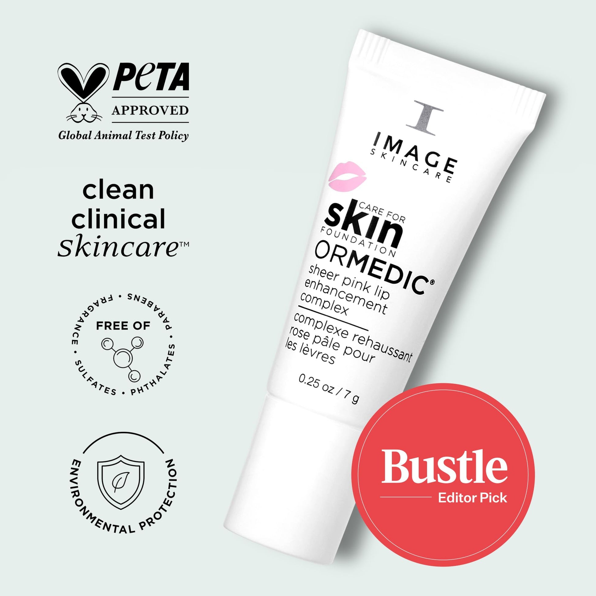 IMAGE Skincare, ORMEDIC pH Balancing Lip Enhancement Complex, with Avocado Oil - Maple Wellness Supplements
