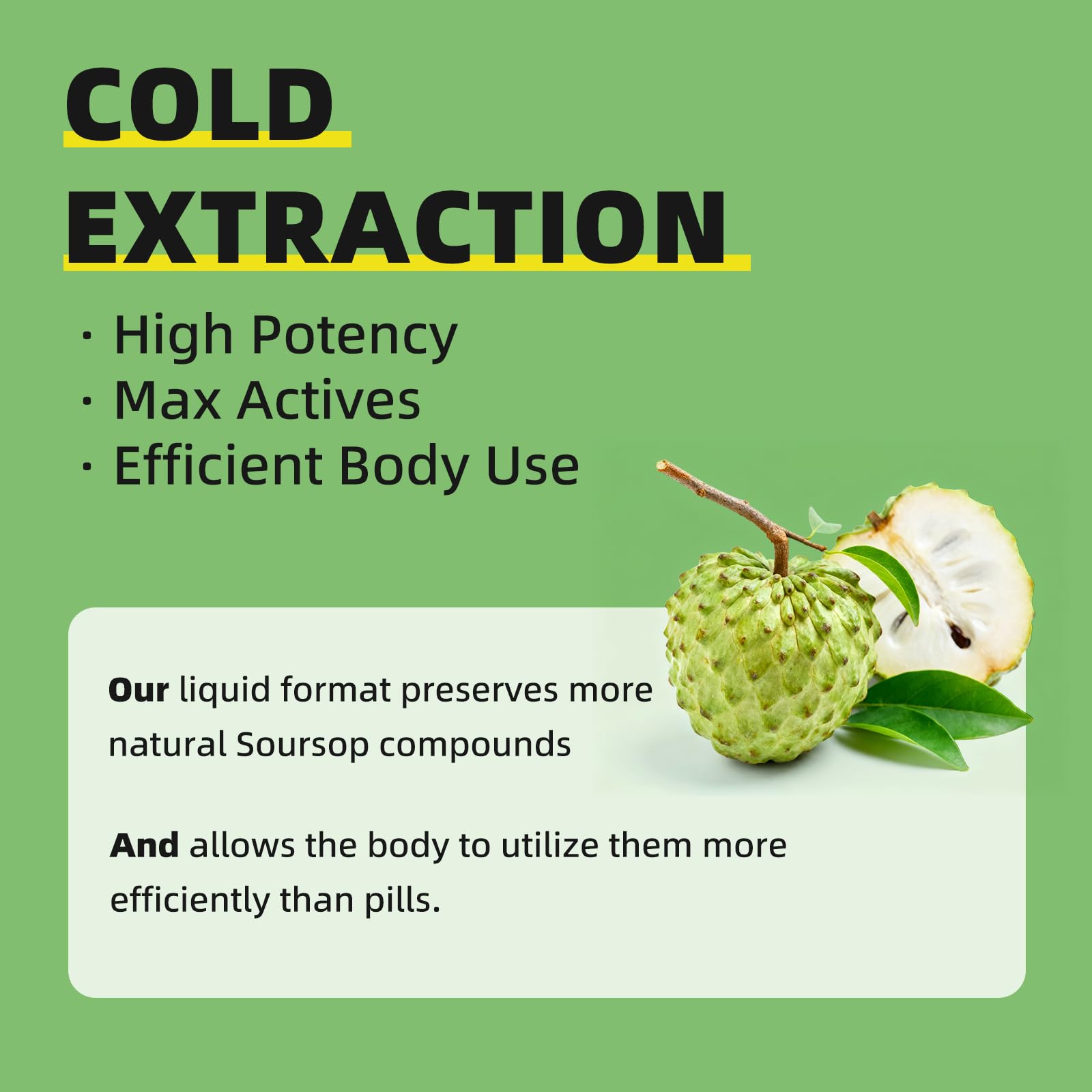 iMATCHME Soursop Graviola Liquid Drop for Cell Support & Regeneration, Immune System and Gut Health Support, Soursop Bitters Liquid - Maple Wellness Supplements