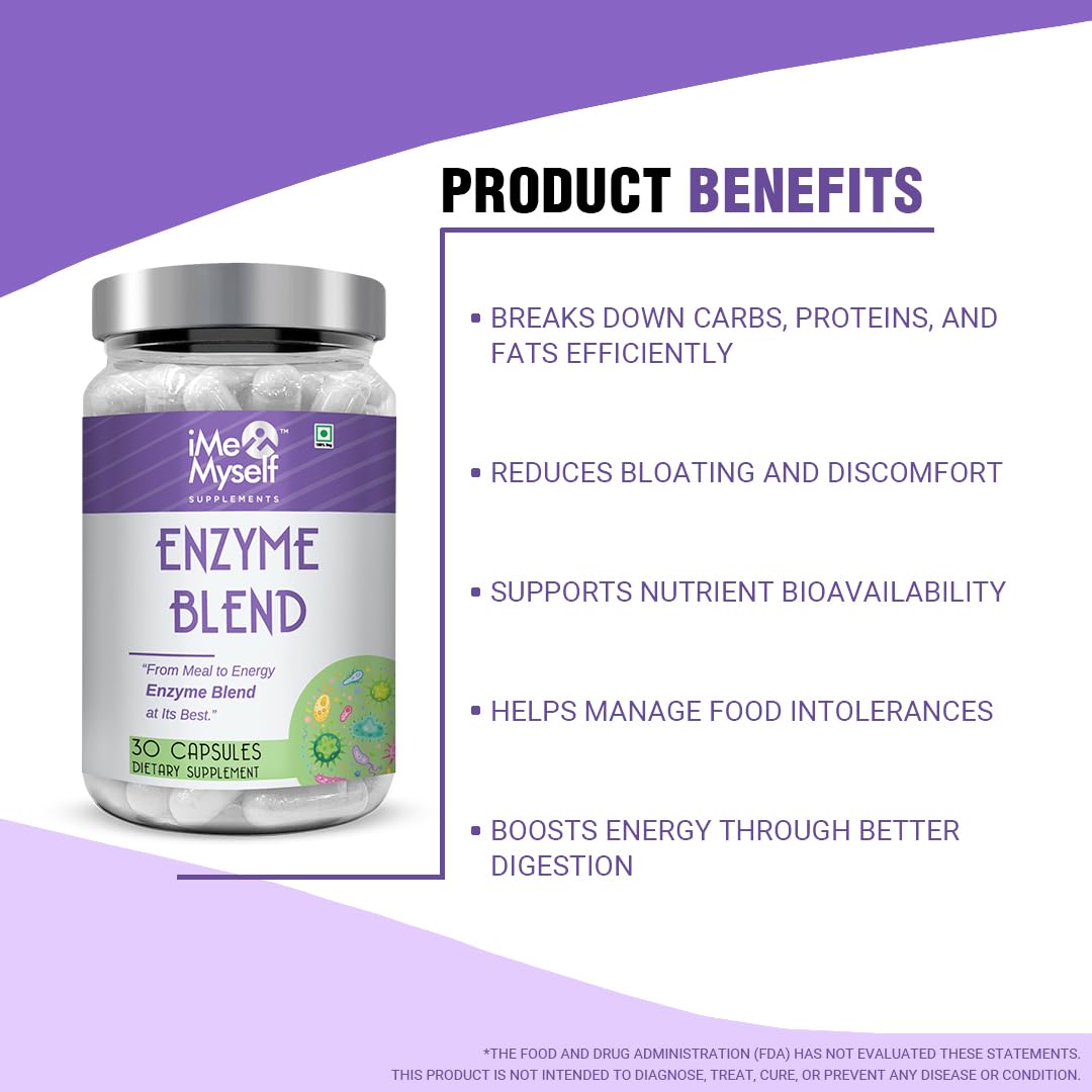 iMeMyself Enzyme Blend | 30 Veg Capsules - Maple Wellness Supplements