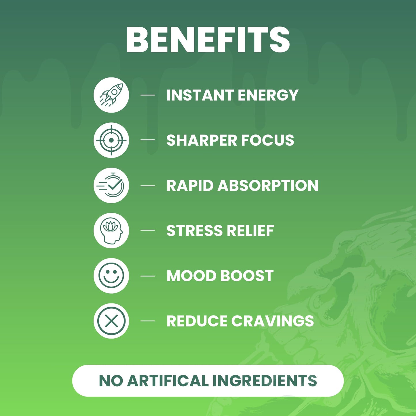 Immortal Drip RIP Nootropic Energy Pouches (Wintergreen) – 5 Cans – 15 Pouches per Can – Clean Energy & Focus Support – 50mg Caffeine, Shilajit, Alpha-GPC, L-Tyrosine, Rhodiola - Maple Wellness Supplements