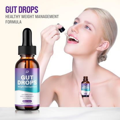 Indelo Gut Drops Healthy Formula – GutDrops All Natural Healthy Levels - Extra Strength Liquid, Reviews (1 Pack – 1 Month Supply) - Maple Wellness Supplements
