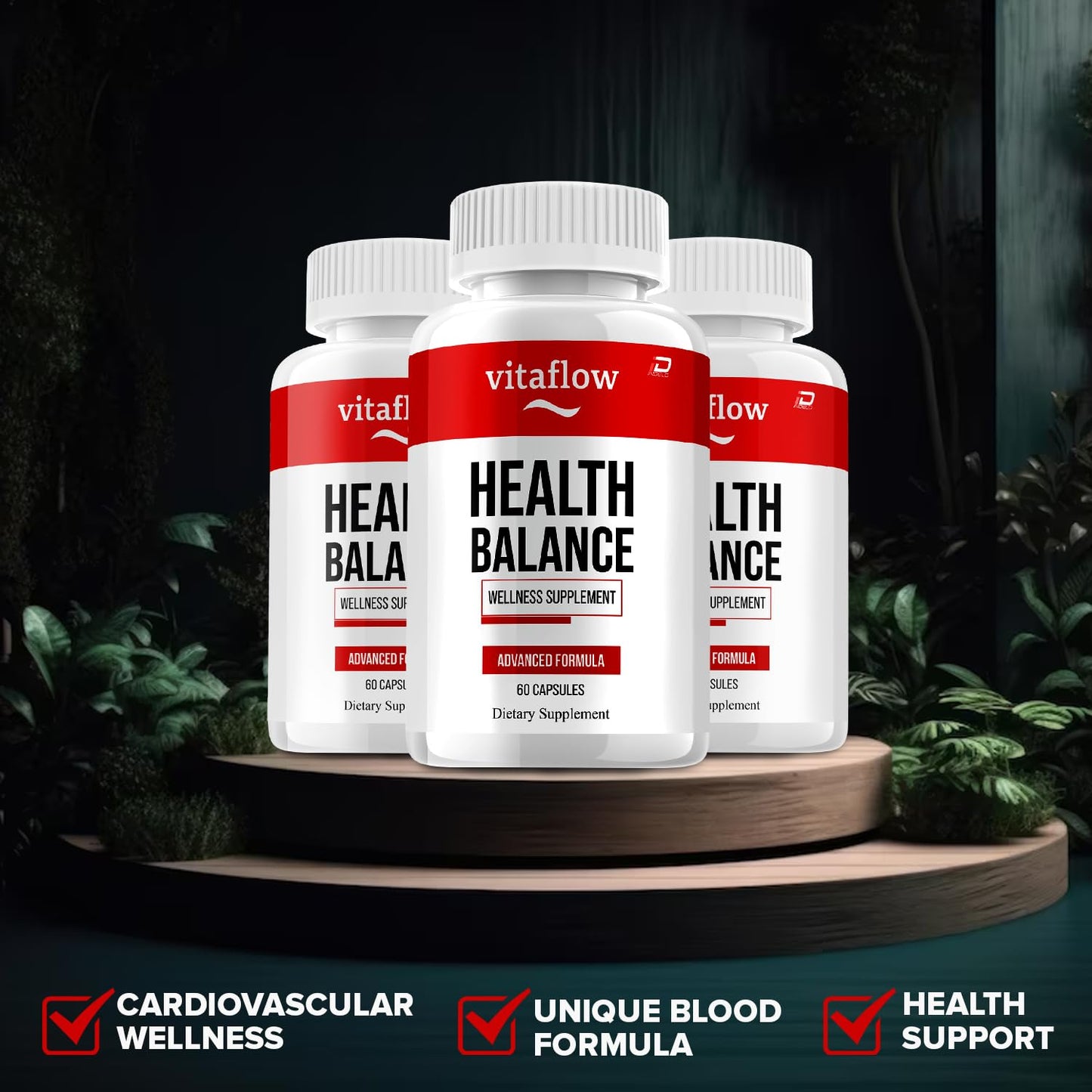 Indelo Vitaflow Capsules – Vita Flow Advanced Supplement, All Natural Formula to Maintain Healthy Levels, Maximum Strength, Reviews (2 Pack - 120 Capsules) - Maple Wellness Supplements