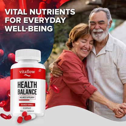 Indelo Vitaflow Capsules – Vita Flow Advanced Supplement, All Natural Formula to Maintain Healthy Levels, Maximum Strength, Reviews (2 Pack - 120 Capsules) - Maple Wellness Supplements