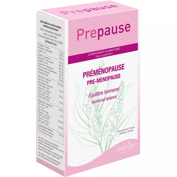 Inebios Prepause Hormonal Balance Premenopause 60 tablets - Maple Wellness Supplements