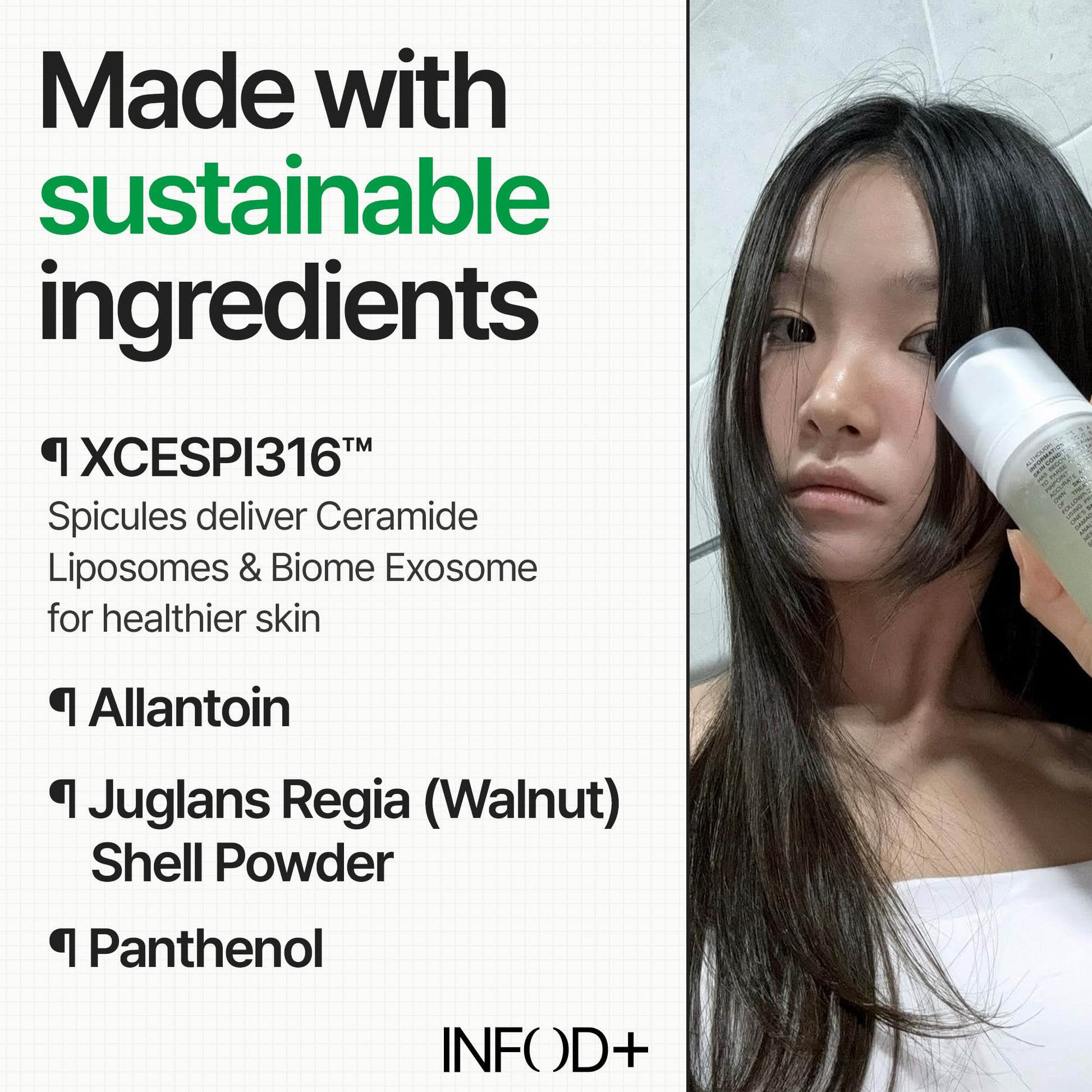 INFODPLUS Gel Cleanser, Gentle Low pH Deep Cleansing, Oil Control, Pore Blackhead Removal Face Wash, Ceramide Panthenol, Hydrating Barrier Balance Korean Skincare for Sensitive Skin, 3.38 fl.oz 100ml - Maple Wellness Supplements