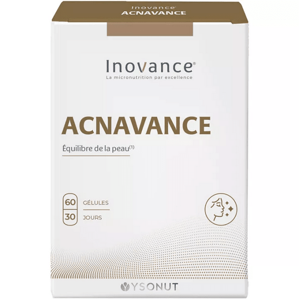 Inovance Acnavance Équilibre Cutané 60 capsules - Maple Wellness Supplements