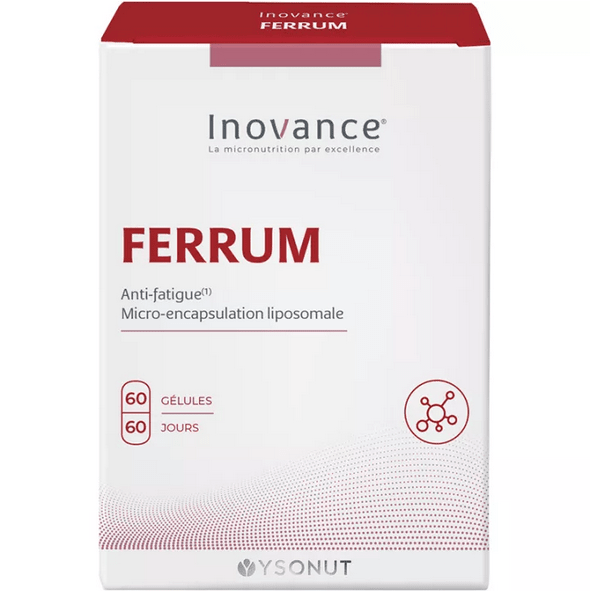 Inovance Ferrum Anti Fatigue 60 capsules - Maple Wellness Supplements