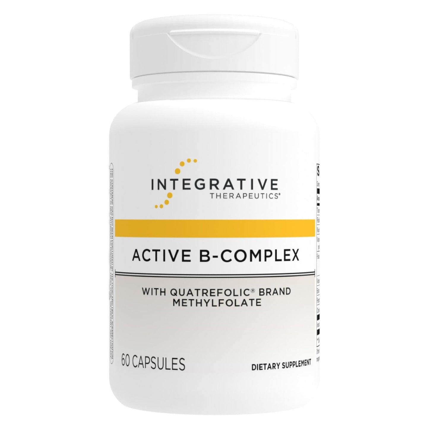 Integrative Therapeutics Active B-Complex - with Choline and Methylfolate - Cellular Energy, Immune Function & Heart Health Support with Vitamins B2, B6 & B12 - Maple Wellness Supplements