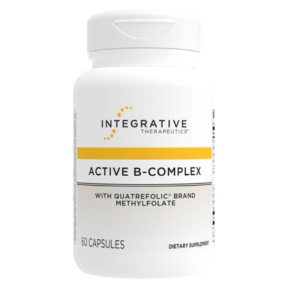 Integrative Therapeutics Active B-Complex - with Choline and Methylfolate - Cellular Energy, Immune Function & Heart Health Support with Vitamins B2, B6 & B12 - Maple Wellness Supplements