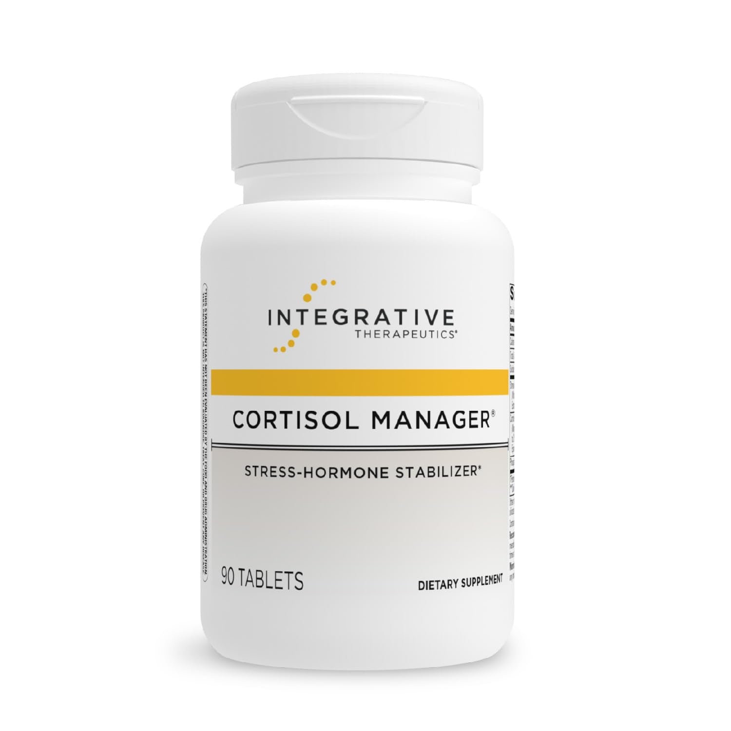 Integrative Therapeutics Cortisol Manager - Balance Cortisol & Support Relaxation for Restful Sleep* - Includes Ashwagandha & L-Theanine for Confidence with Less Stress* - 90 Tablets (45 Servings) - Maple Wellness Supplements