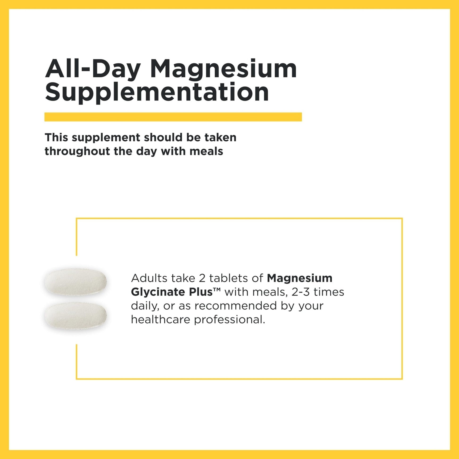 Integrative Therapeutics Magnesium Glycinate Plus - Brain Function Support Supplement for Adults* - Supports Heart and Muscular Function* - Dairy-Free & Gluten-Free - 120 Count (60 Servings) - Maple Wellness Supplements