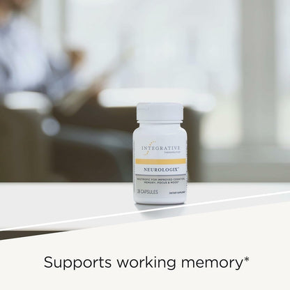 Integrative Therapeutics Neurologix - Brain Health Supplement* - Non-Stimulant Nootropic Supplement for Focus* - Memory Support* - Vegan, Gluten-Free & Dairy-Free - 120 Capsules (60 Servings) - Maple Wellness Supplements