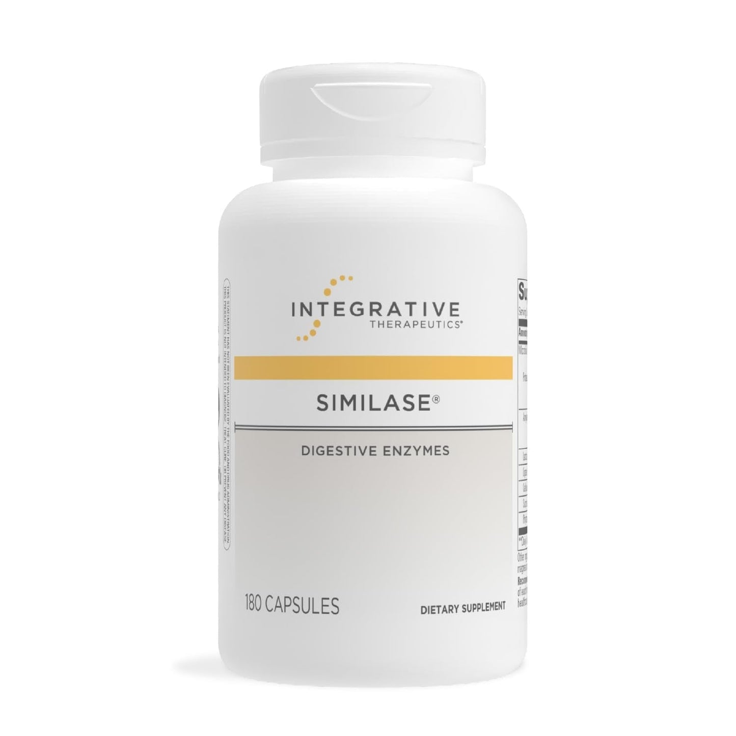 Integrative Therapeutics Similase - Vegan Digestion Support* - Comprehensive Blend of Digestive Enzymes* - Supports Digestion and Nutrient Absorption* - Maple Wellness Supplements