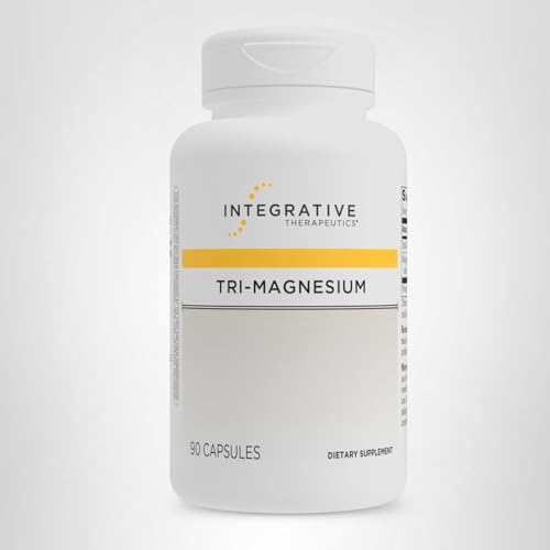 Integrative Therapeutics Tri-Magnesium - Supports Cellular Energy & Energy Metabolism - Magnesium Supplement for Heart & Nerve Health Support - Maple Wellness Supplements