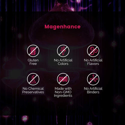 Intelligent Labs MagEnhance Magtein Magnesium Complex Supplement L-Threonate with Magnesium Glycinate and Taurate, 90 Capsules - Maple Wellness Supplements