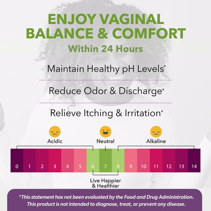 Intimate Rose Boric Acid Vaginal Suppositories - 30 Count (600mg) + 30 Applicators - Feminine Balance, Vaginal Odor, Promote Vaginal Health - Maple Wellness Supplements
