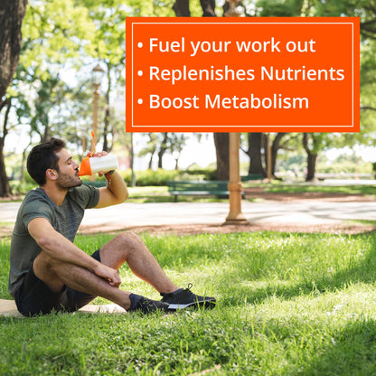 INVIGOR8 Superfood Grass Fed Whey Protein Isolate Shake Chocolate Brownie Gluten - Maple Wellness Supplements