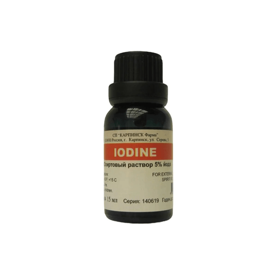 Iodine Solution 5% 15 ml - Maple Wellness Supplements