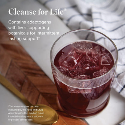 Isagenix Cleanse for Life - Powder Supplement for Cleanse Drink with No Laxatives or Diuretics - Support Metabolism with Vitamin B12 & Niacin - Maple Wellness Supplements