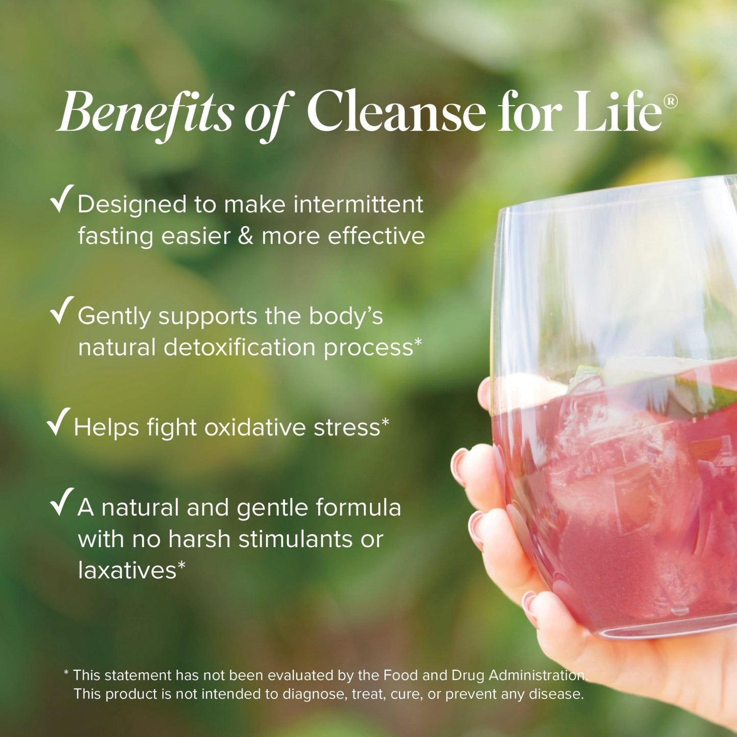 Isagenix Cleanse for Life - Powder Supplement for Cleanse Drink with No Laxatives or Diuretics - Support Metabolism with Vitamin B12 & Niacin - Maple Wellness Supplements