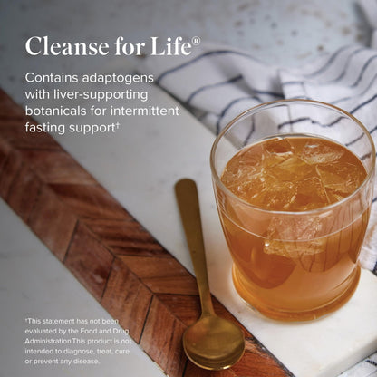 Isagenix Cleanse for Life - Powder Supplement for Cleanse Drink with No Laxatives or Diuretics - Support Metabolism with Vitamin B12 & Niacin - Maple Wellness Supplements