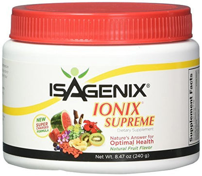 Isagenix Ionix Supreme Powder 240g/8.5oz (Packaging May Vary) - Maple Wellness Supplements