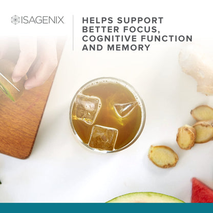 Isagenix Ionix Supreme - Powder Supplement with Vitamin B12 & Niacin - Focus Supplemen - Maple Wellness Supplements