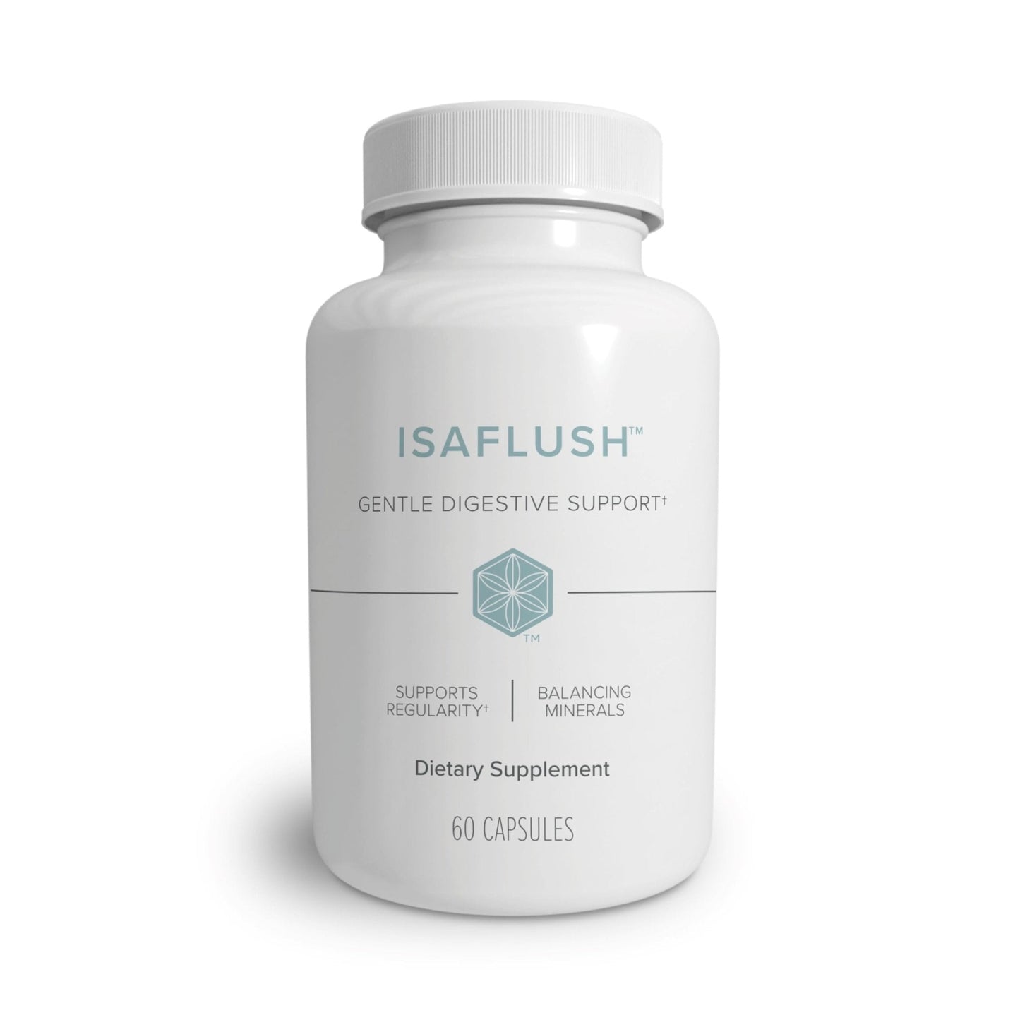 Isagenix IsaFlush - Gentle Digestive Support with Balanced Minerals Encouraging Regularity - No Harsh Laxatives - 60 Capsules - Maple Wellness Supplements