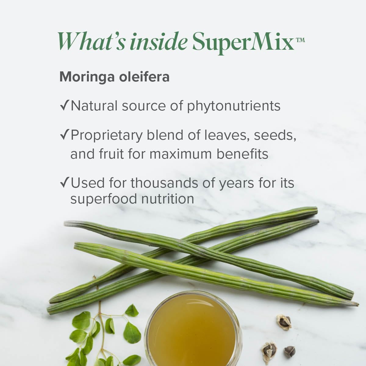Isagenix SuperMix - Premium Moringa Superfood Powder with Phytonutrients - Maple Wellness Supplements