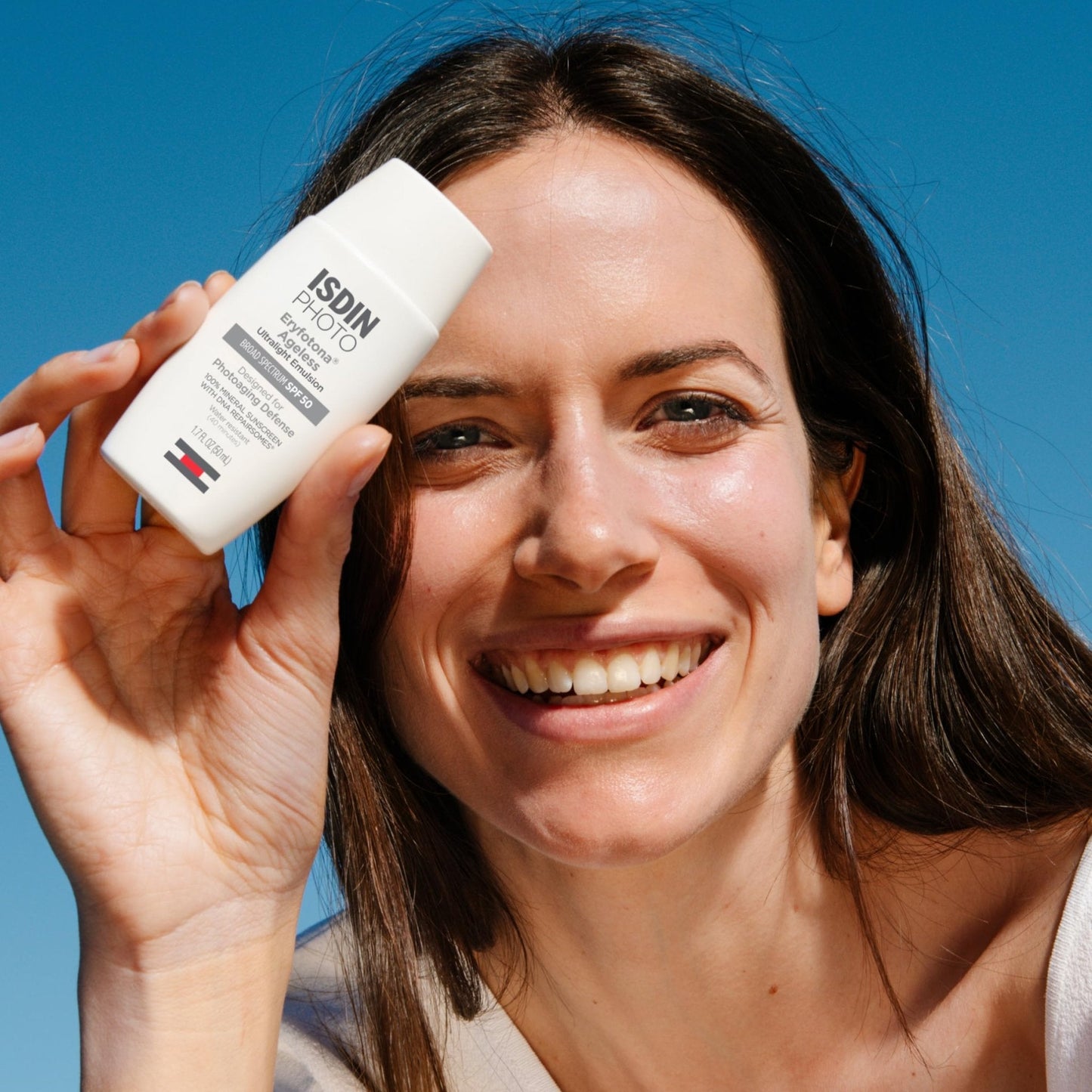 ISDIN Eryfotona Ageless SPF 50 (1.7 Fl Oz) | Tinted Mineral Sunscreen for Face with Zinc Oxide | Anti-Aging Sunscreen with DNA Repairsomes & Vitamin E - Maple Wellness Supplements