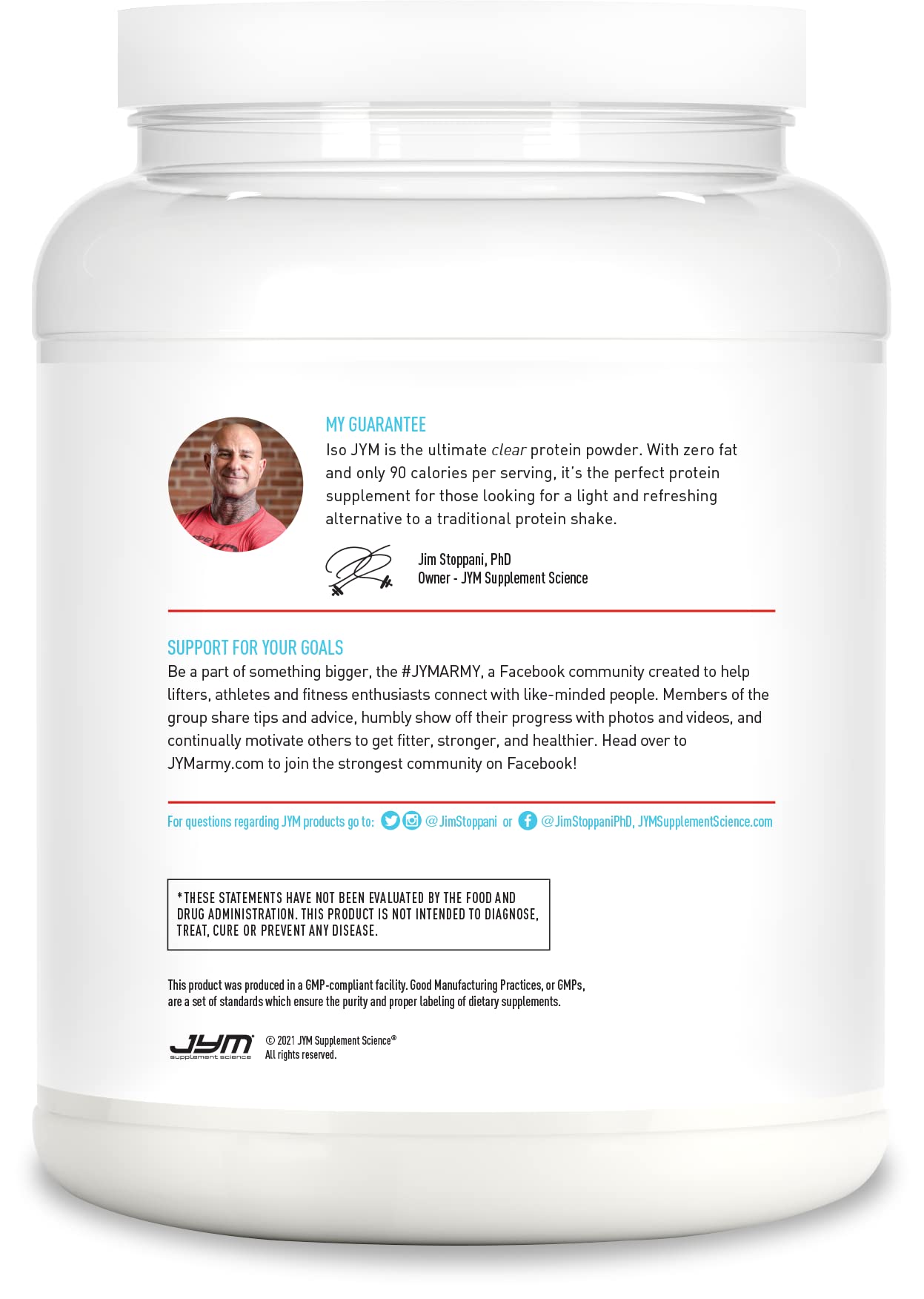 ISO JYM 20 Servings - Bombsicle - Maple Wellness Supplements