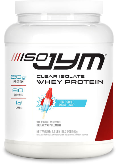 ISO JYM 20 Servings - Bombsicle - Maple Wellness Supplements