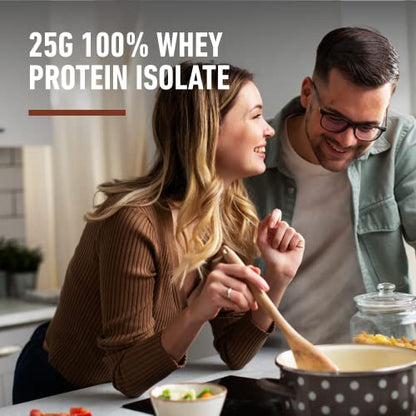 Isopure Dutch Chocolate Whey Isolate Protein Powder with Vitamin C & Zinc for Immune - Maple Wellness Supplements