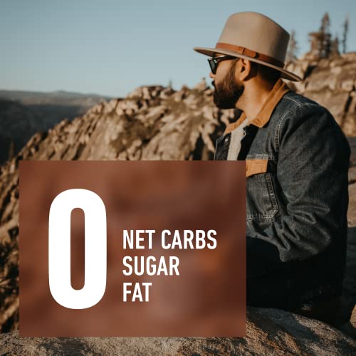 Isopure Dutch Chocolate Whey Isolate Protein Powder with Vitamin C & Zinc for Immune - Maple Wellness Supplements