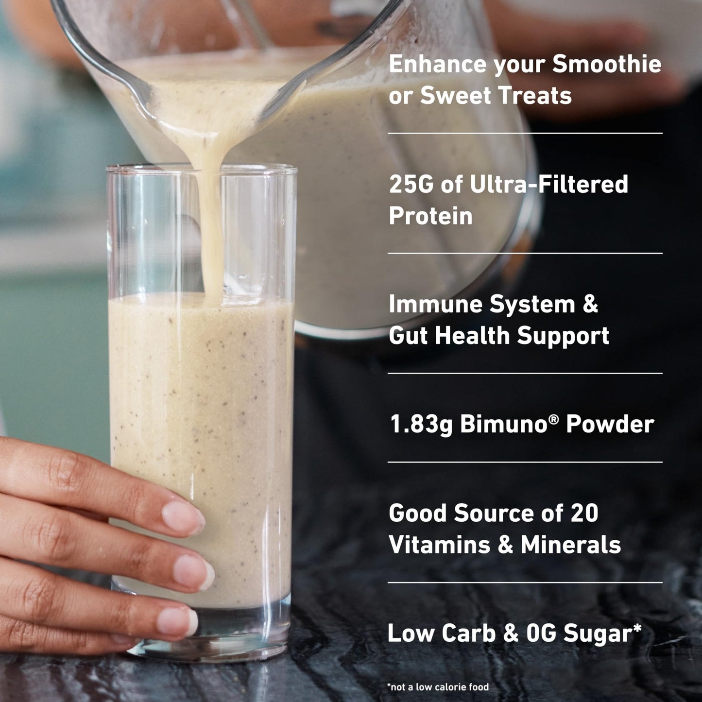Isopure Protein + Gut Health & Immune Support Powder, Vanilla Crème, 25g Whey Protein with Prebiotics & Vitamins, 12 Servings (Pack of 1) - Maple Wellness Supplements